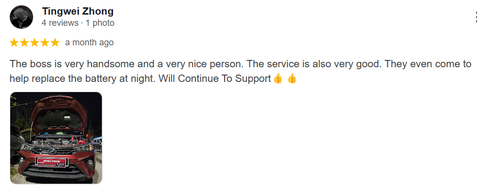 Customer Review 1
